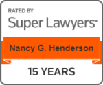 super lawyers 15 years nancy g henderson